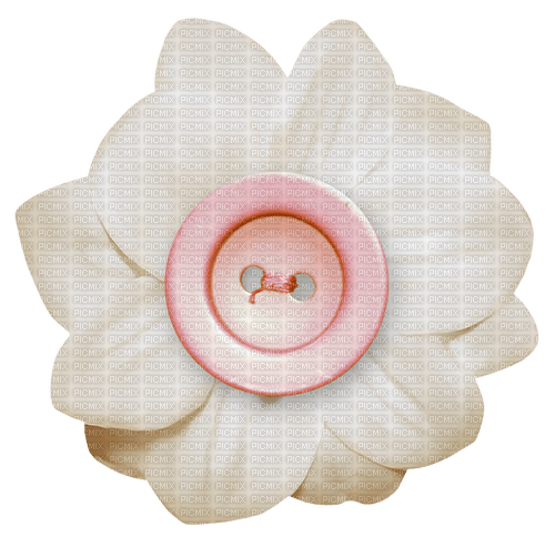 Fleur Blanc Bouton  Rose:) - PNG gratuit