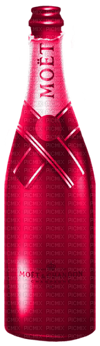 Champagne.Bottle.Pink - Free PNG