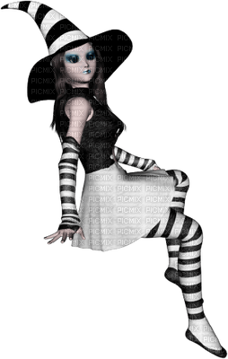 Kaz_Creations Dolls Cookie Halloween - безплатен png