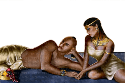 cecily-couple egyptien - ingyenes png