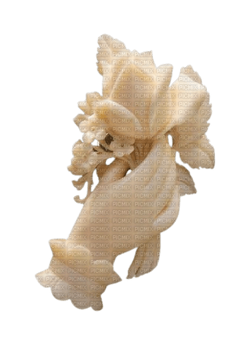 ivory carved statue of hand holding flowers - bezmaksas png