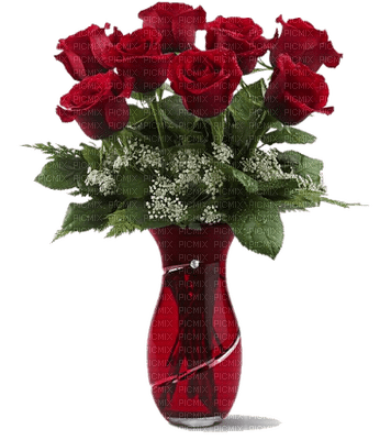 Flowers in vase bp - zdarma png