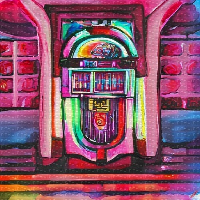 Neon Jukebox - png grátis