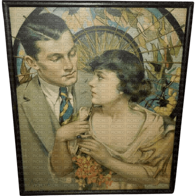 Art Deco couple bp - png gratis