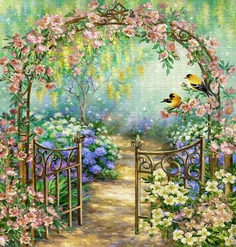 loly33 jardin printemps - gratis png