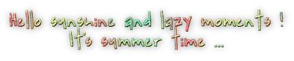 SOAVE TEXT summer time hello pink green yellow - gratis png