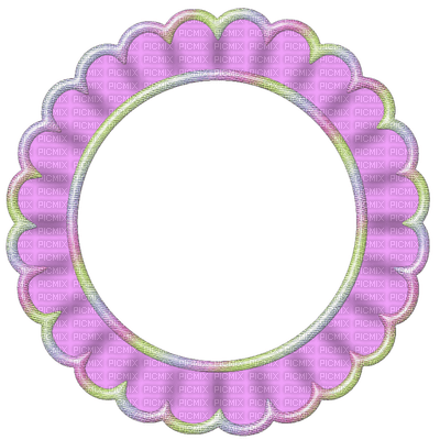 Kaz_Creations Deco  Circle Frames Frame Colours - ücretsiz png