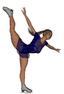 Kaz_Creations Poser Dolls Ice-Skater - png gratuito