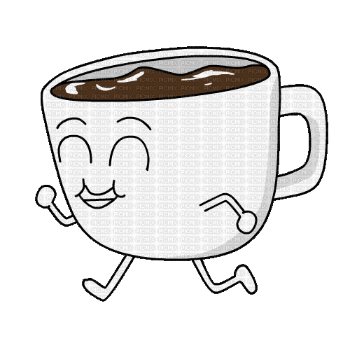 Coffee Gif Text - Bogusia - Nemokamas animacinis gif