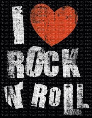 I love ROCK N' ROLL <3 - ingyenes png