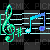 music notes - 無料のアニメーション GIF
