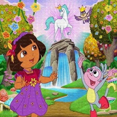 Kaz_Creations Cartoons Dora The Explorer - bezmaksas png