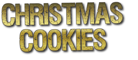 Christmas Cookies Text  - Bogusia - ilmainen png
