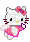hello kitty angel - 免费动画 GIF