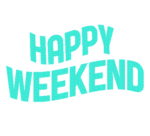Happy Weekend.text.gif.Victoriabea - Nemokamas animacinis gif