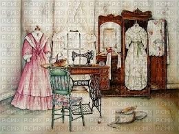 vintage sewing bp - darmowe png