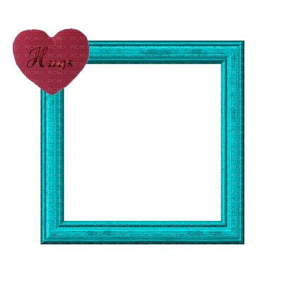 Small Cyan Frame - 免费PNG