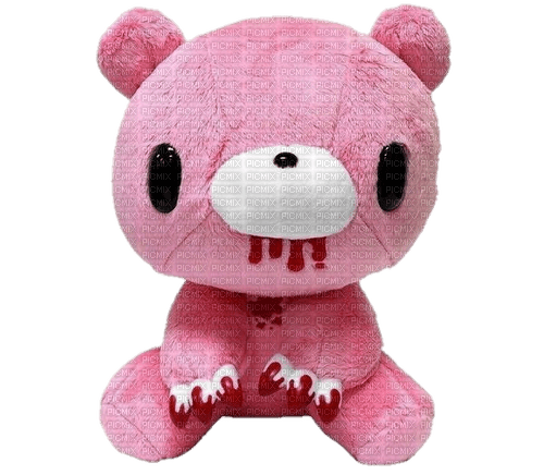 gloomy bear plush - безплатен png