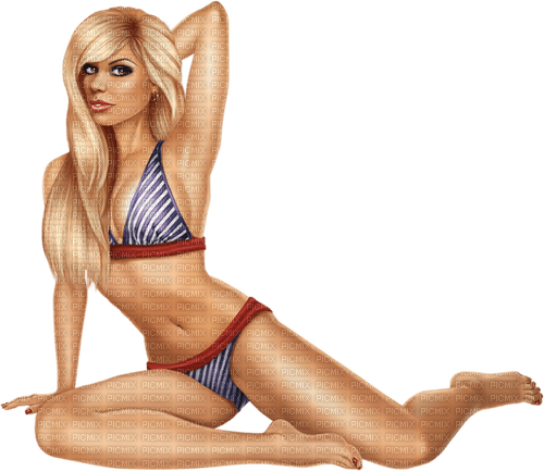 Woman, Summer, bikini. Leila - zdarma png