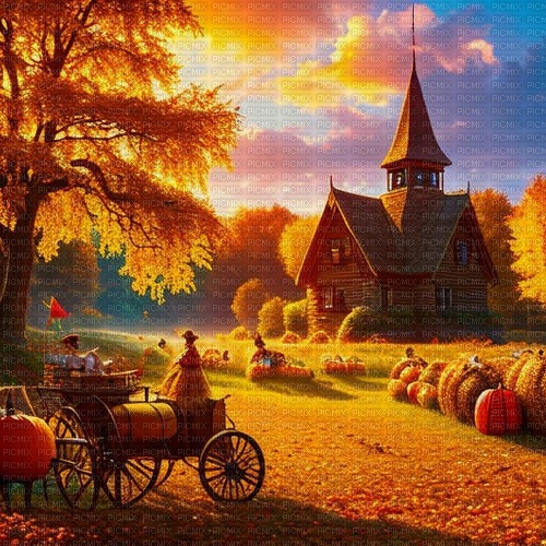Background -  Autumn - ilmainen png