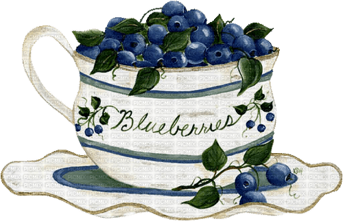 Obst, Blaubeeren - PNG gratuit