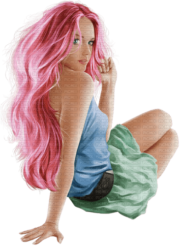 woman femme - 免费PNG