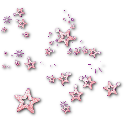 pink pastel stars 2 (credits to owner) - png ฟรี