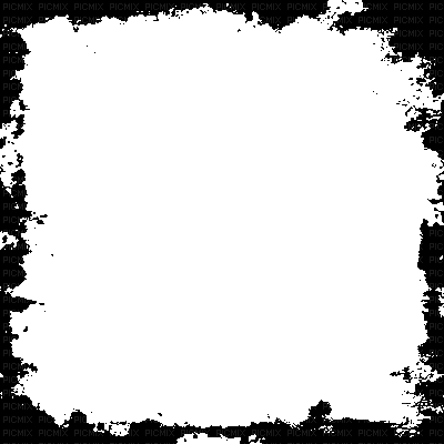frame cadre rahmen  deco tube effect black - 免费动画 GIF