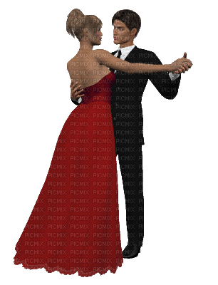 Couple danseur - Besplatni animirani GIF