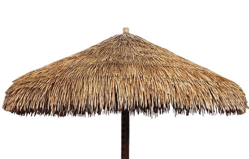 Straw parasol.parapluie paille.Victoriabea - PNG gratuit