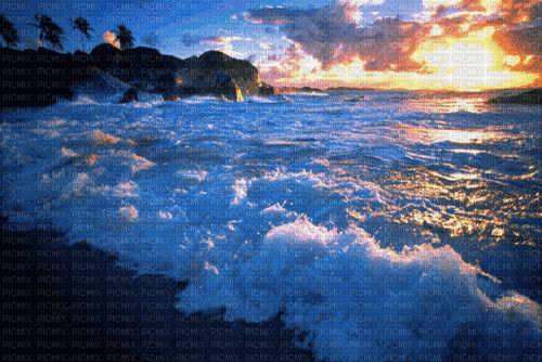 ocean waves - Δωρεάν κινούμενο GIF