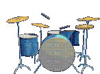 percussion - GIF animé gratuit