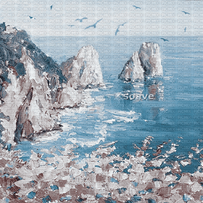 soave background animated summer  blue brown - Δωρεάν κινούμενο GIF