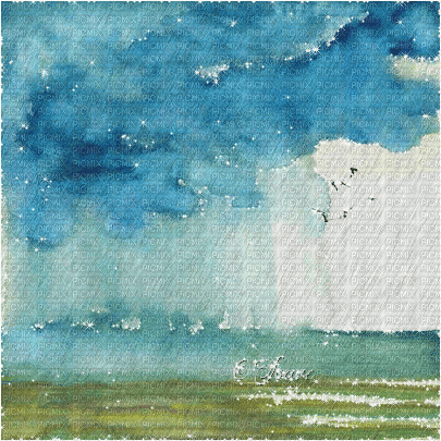 soave background animated rain painting clouds - Nemokamas animacinis gif