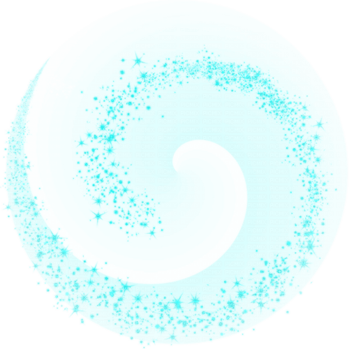 teal spiral - 免费PNG