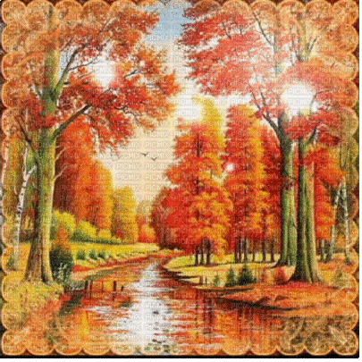 background animated hintergrund autumn milla1959 - Besplatni animirani GIF