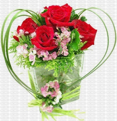 FLOWERS IN A VASE - Free PNG