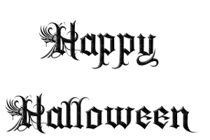 happy halloween - Free PNG