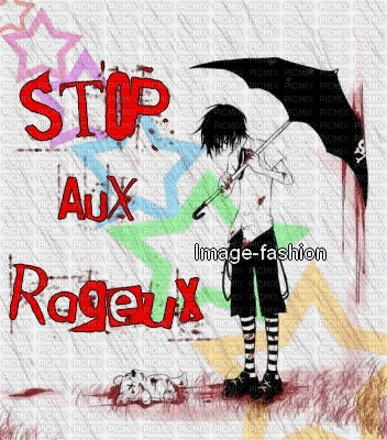 Stop rageux - 無料のアニメーション GIF