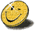 smiley badge - GIF animado gratis