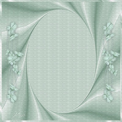 minou-frame-green-flower-600x600 - Free PNG