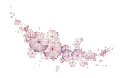 Kaz_Creations Pink Deco Flowers Colours - gratis png