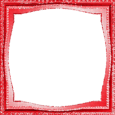 Cadre Irena glitter gif image deco animé rouge - Безплатен анимиран GIF
