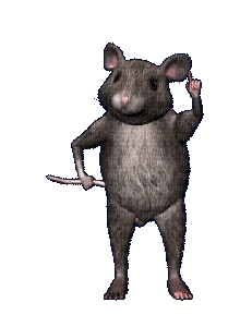 Kaz_Creations Rat-Mouse - GIF animado gratis