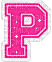 Kaz_Creations Animated Alphabet Pink P - Ingyenes animált GIF