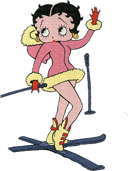 Betty boop - Darmowy animowany GIF