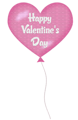 Kaz_Creations Valentine Deco Love Balloons Hearts Text - Free PNG
