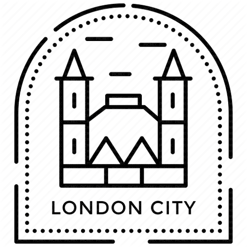 London City England Stamp - Bogusia - 免费PNG
