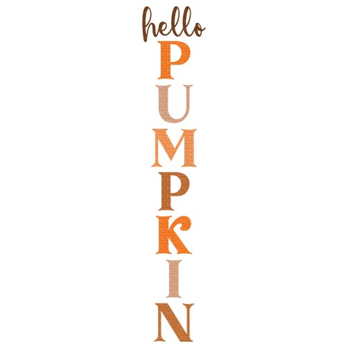 Pumpkin Text - Bogusia - фрее пнг