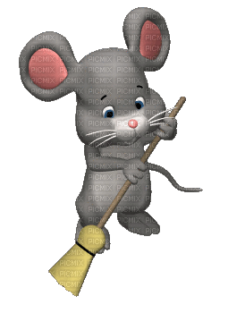 Ratón - GIF animado gratis